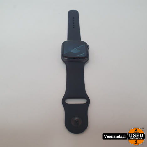 Apple Watch Series 7 45mm Midnight Aluminium Compleet in Doos in Nette Staat - Accu 85%