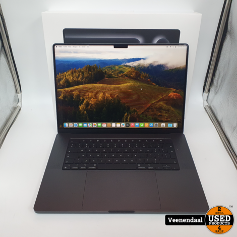 Macbook M3 Pro 16 Inch Zo Goed als Nieuw! - Apple M3 Pro 36GB RAM 512GB SSD Laadycli: 5