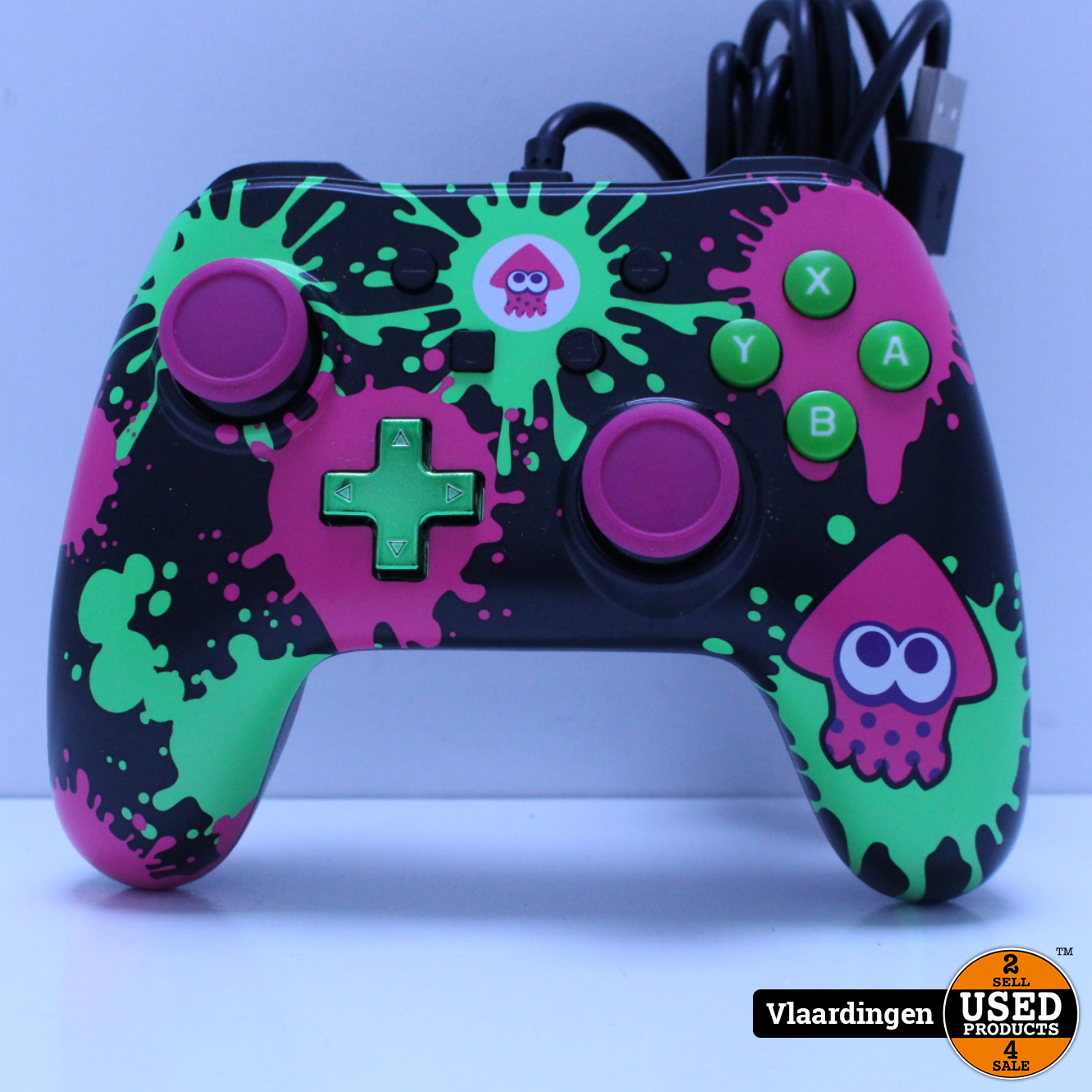 splatoon 2 wired controller