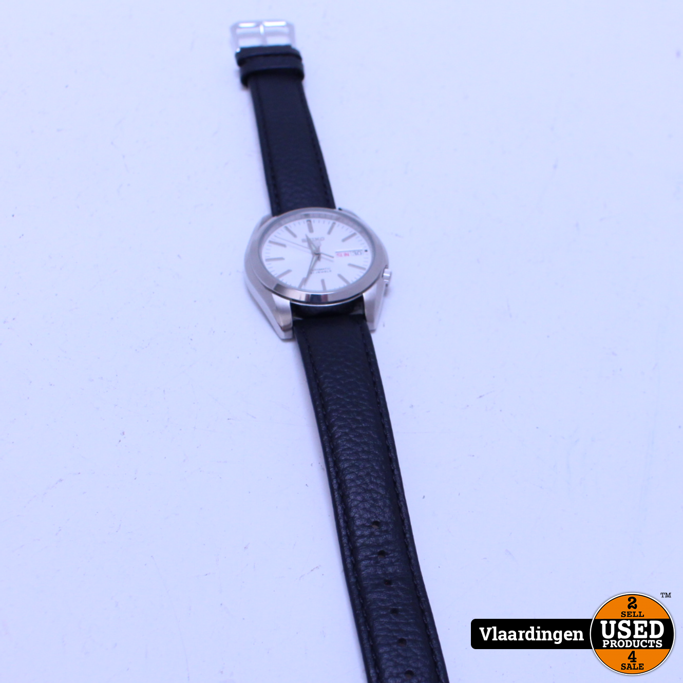 Seiko SEIKO 7S26-01V0 Stainless Steel 21 Jewels Automatic Analog Men's  Watch - Nieuwstaat - - Used Products Vlaardingen