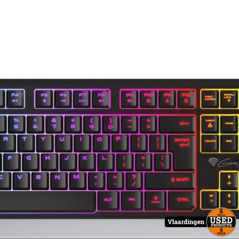 Genesis Rhod 300 RGB Backlit Gaming Keyboard - Nieuw - Met Garantie -