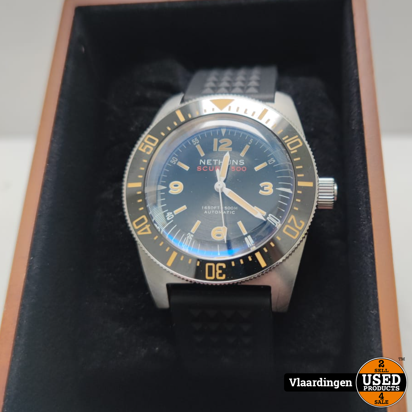 Nethuns Scuba 500 SS531B Automaat Horloge - In Nieuwstaat - In