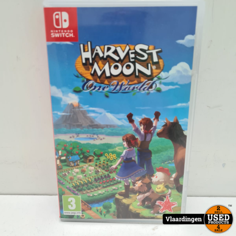 Nintendo Switch Game: Harvest Moon - One World - In Goede Staat -