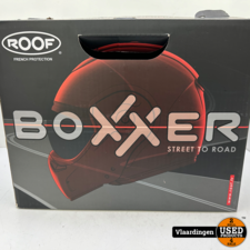 Roof Boxxer R09 Helm Maat XL/61 Black Orange | Nieuw uit Doos |