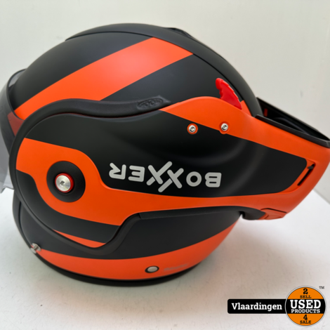 Roof Boxxer R09 Helm Maat XL/61 Black Orange | Nieuw uit Doos |