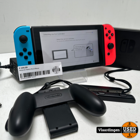 Nintendo Switch Rood Blauw
