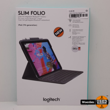 Logitech Slim Toetsenbordcase voor iPad 2019 (Duits) NIEUW