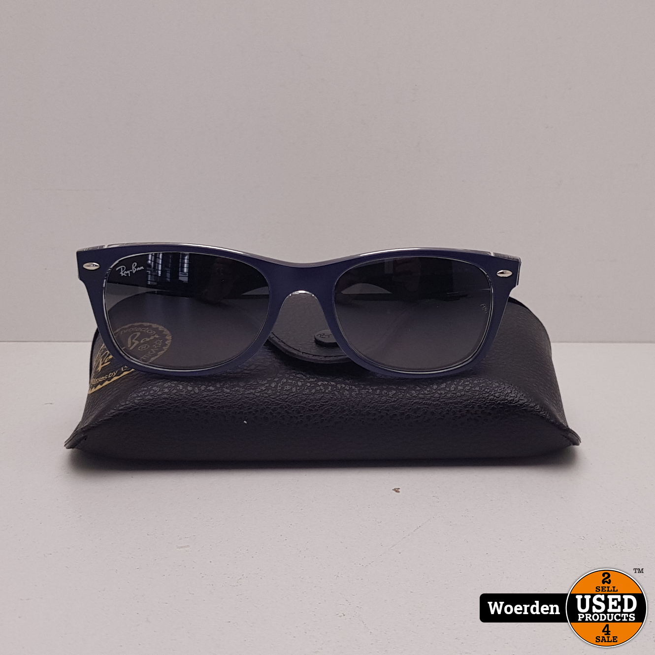 Ray Ban RB2132 New Wayfarer 6053/71 ZGAN met Garantie - Used Products  Woerden