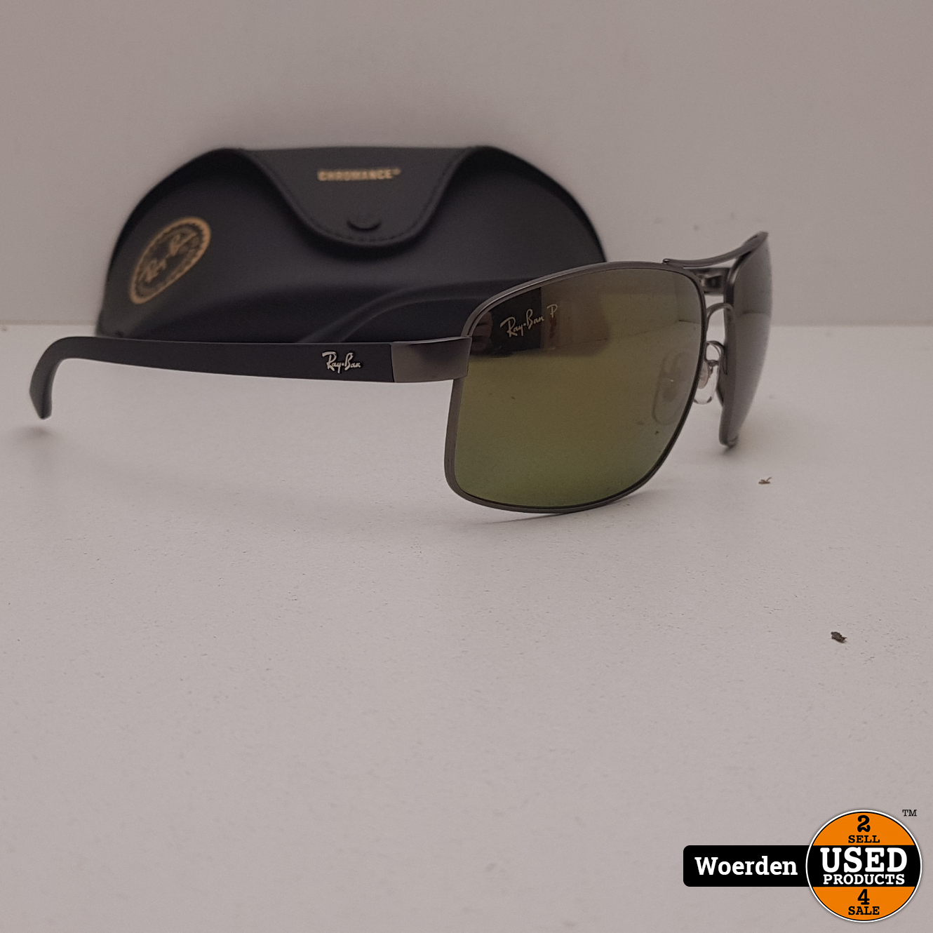 Ray Ban RB3604 CHROMANCE Zwart NIEUW met Garantie - Used Products Woerden