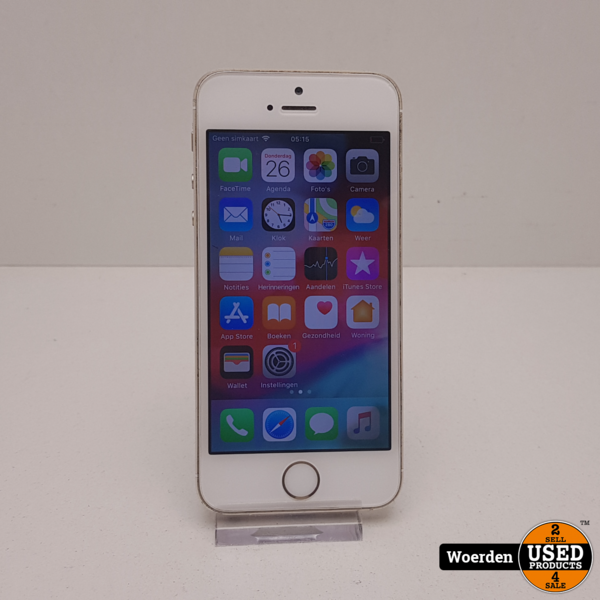 puur straal Veel iPhone 5S 64GB Zilver vlekje in rechterhoek met Garantie - Used Products  Woerden