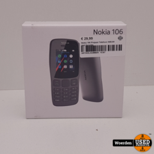 Nokia 106 Prepaid Telefoon NIEUW met Garantie
