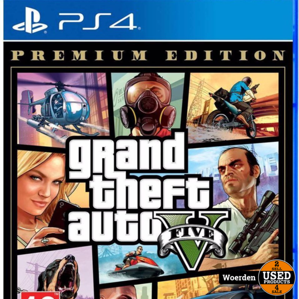 Playstation 4 Game: GTA V - Used Products Woerden