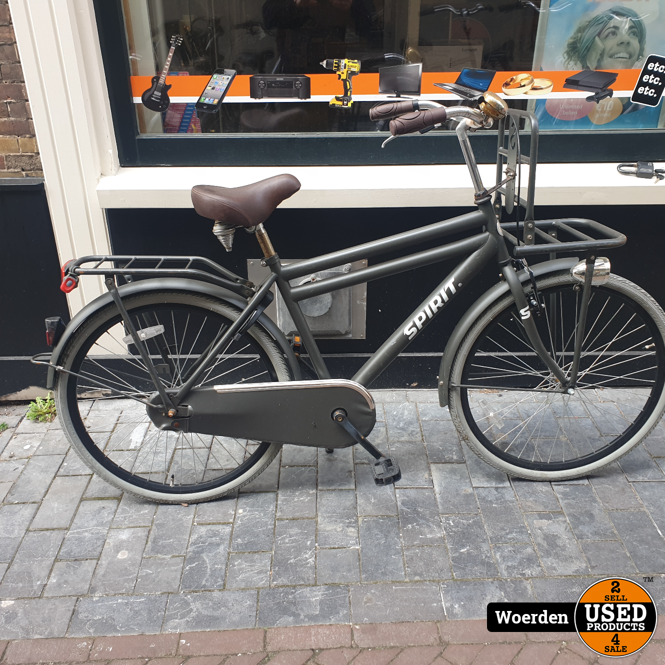 Spirit Fiets Groen Nette Staat - Used Products Woerden