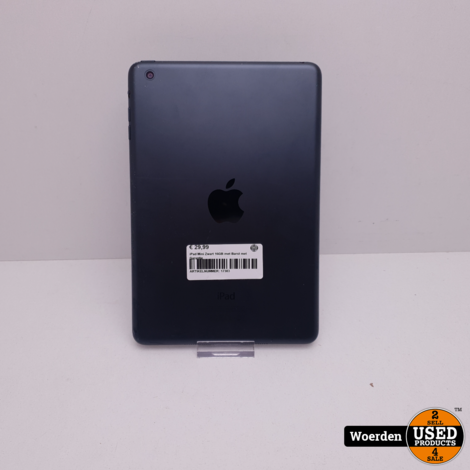 iPad Mini Zwart 16GB met Barst met Garantie