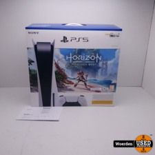 Playstation 5 Disk Editie + Horizon NIEUW + BON
