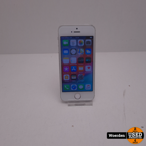 iPhone 5S 16GB Zilver Nette Staat met Garantie