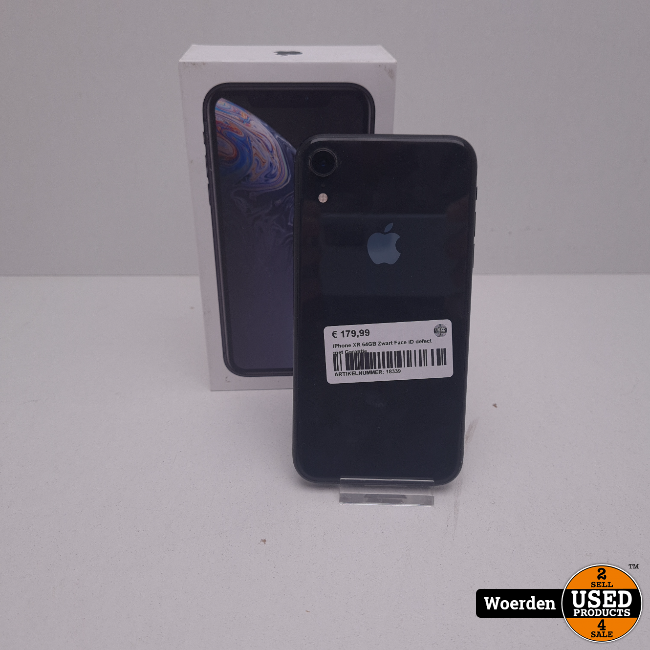 iPhone XR 64GB Zwart iD defect met - Products Woerden