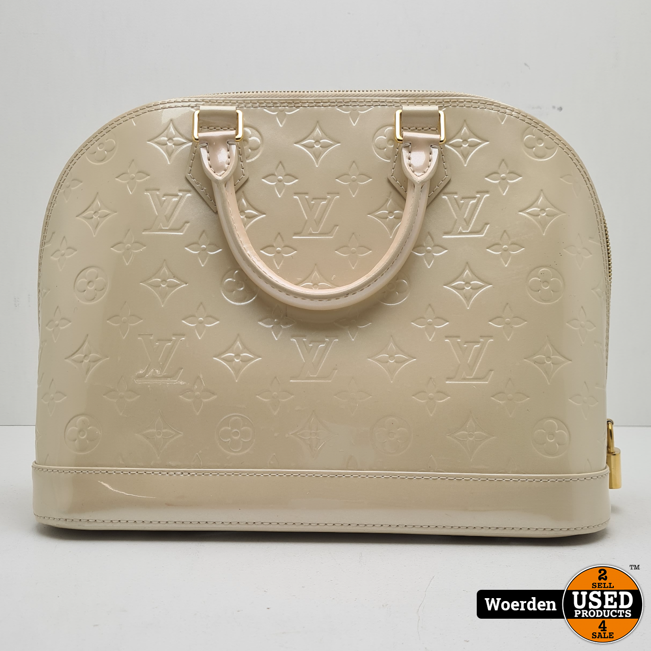 Louis Vuitton Beige Monogram Vernis Alma PM Bag | Origineel - Used Products  Woerden