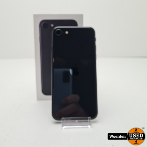 iPhone SE 2020 64GB Zwart | accu 87 | Zeer goede staat met garantie