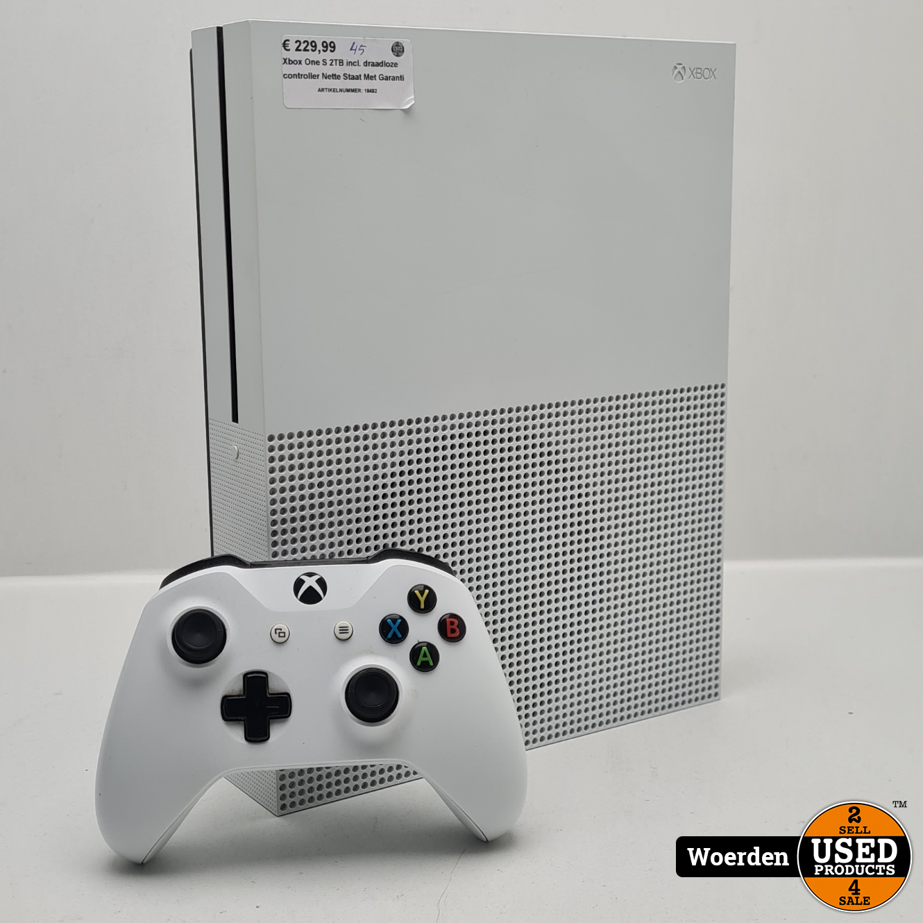 Afsnijden Afkorting enkel en alleen xbox one Xbox One S 2TB incl. draadloze controller Nette Staat Met Garantie  - Used Products Woerden