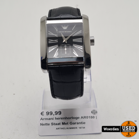 Armani herenhorloge AR0180 | Nette Staat Met Garantie