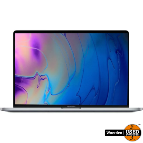 Macbook Pro 15 Inch 2018 | i7 2,2 GHz | 16GB | 256SSD | QWERTY