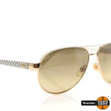 gucci Gucci Aviator Sunglasses GG4239/S White Gold | Gebruikte staat | Met Garantie