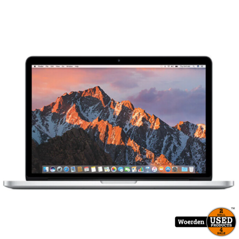 Macbook Pro 13 Inch 2017 | i7 3,5Ghz | 16GB | 256GB SSD | QWERTY