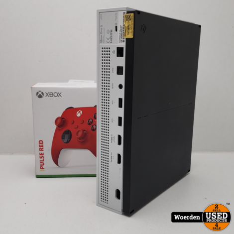 Xbox One S 500 GB | incl. draadloze controller | Nette Staat Met Garantie