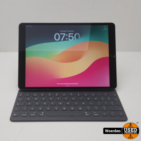 Apple iPad Air 3 th Gen Space Grey | WIFI + 4G | 64GB | Incl. Smart Keyboard Zwart | Zeer Nette Staat