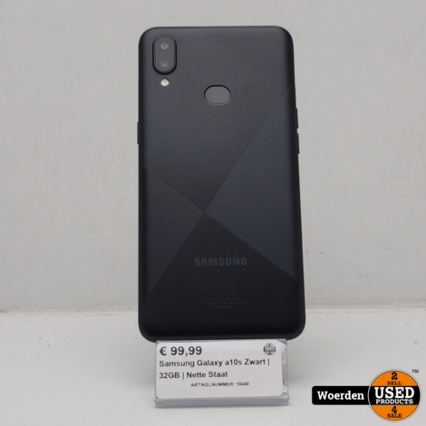 Samsung Galaxy a10s Zwart | 32GB | Nette Staat