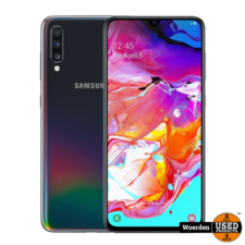 Samsung Galaxy A70 Zwart | 128GB | Met Garantie