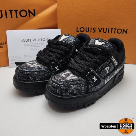 Louis Vuitton LV Trainer Maxi Sneaker | Swarovski | Pharrell Williams | Size 9 | New