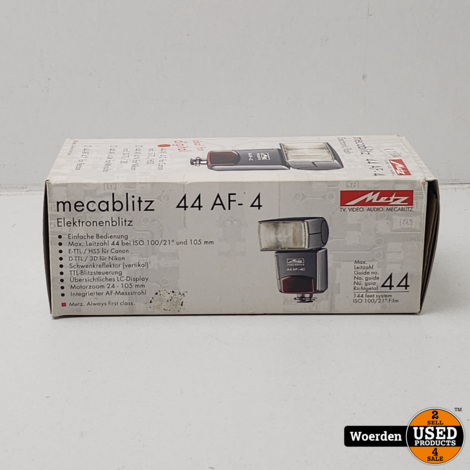 Metz mecablits 44 AF 4 C For Canon | Flitser | Met Garantie