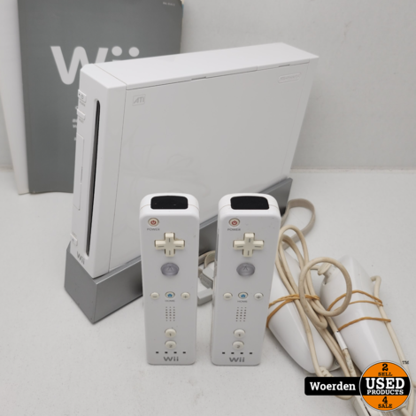 Nintendo Wii Wit | Incl.  controller | Compleet | Getest en werkend