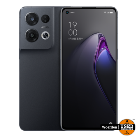 Oppo Reno 8 Grijs | 128GB | Licht ingebrand scherm | Nette Staat