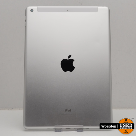 Apple iPad 7 th Gen 2019 Silver | Wifi + 4G | Nette Staat