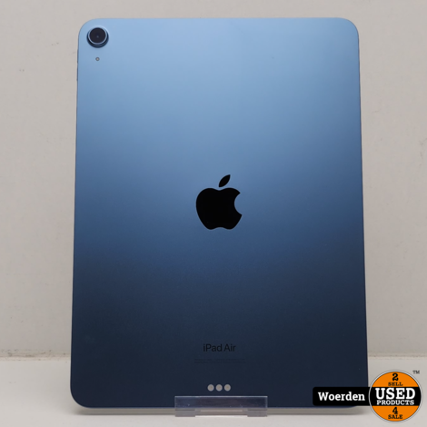 Apple iPad Air 5 th Gen 2022 Blauw | Wifi | Apple M1 | 64GB | Nette Staat