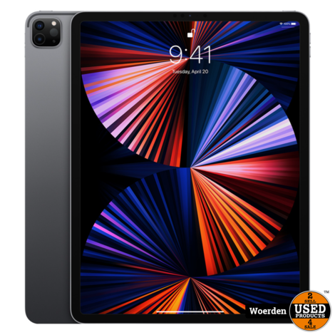Apple iPad Pro 12.9 5 th Gen Space Grey | Wifi | Apple M1 | 256GB | Nette Staat