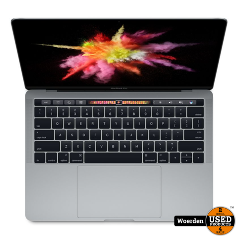 Macbook Pro 13 Inch 2017 | i7 3,5Ghz | 16GB | 256GB SSD | Touchbar | Nieuwe accu | QWERTY-INT