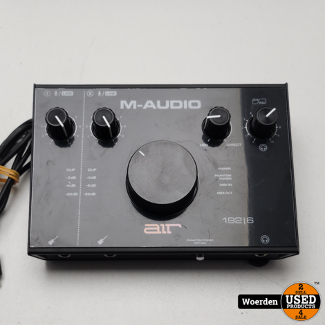 M Audio | M-Audio AIR 192|6 audio interface | Met Garantie