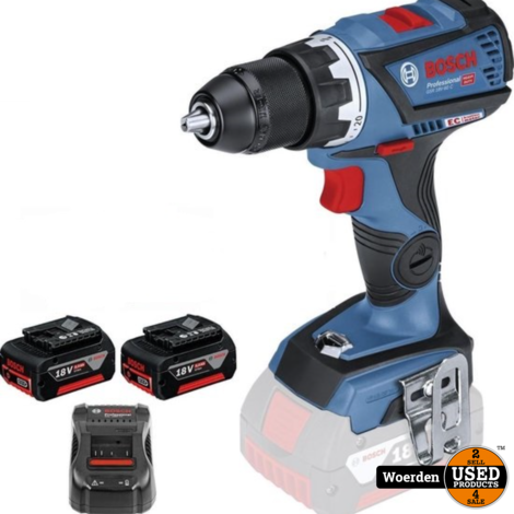 Bosch Professional GSR 18V-60 C Accuboormachine | Incl. 2x Accu en 1x lader