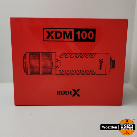Rode X XDM 100 dynamische usb microfoon | Nieuw in doos
