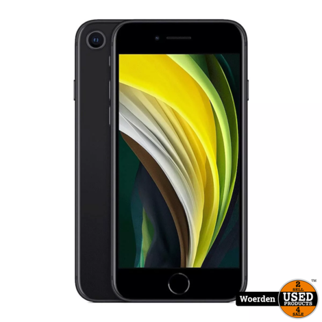 Apple iPhone SE 2020 Zwart | 64GB | Accu 83 | Nette Staat