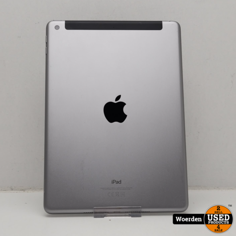 Apple iPad 6 th Gen 2018 Space Grey | 4G + Wifi | 128GB | Nette Staat
