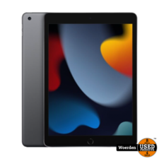 Apple iPad 9 th Gen 2021 Space Grey | Wifi | 64GB | Nette Staat