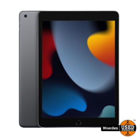 Apple iPad 9 th Gen 2021 Space Grey | Wifi | 64GB | Nette Staat