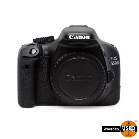 Canon 550d Spiegelreflexcamera body | 12953 Clicks | Compleet | Nette Staat