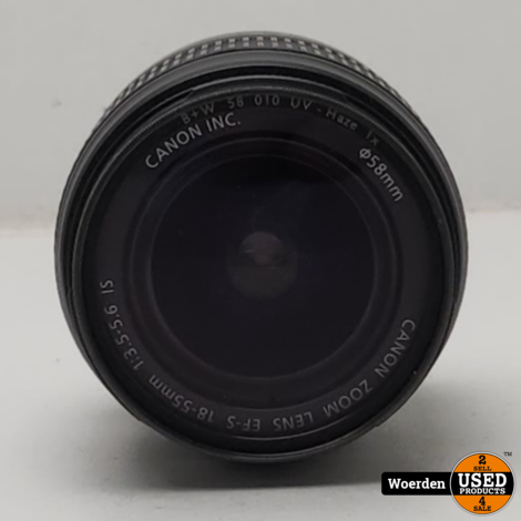Canon 18-55mm EF-S F4-5.6 IS | STM + UV Filter