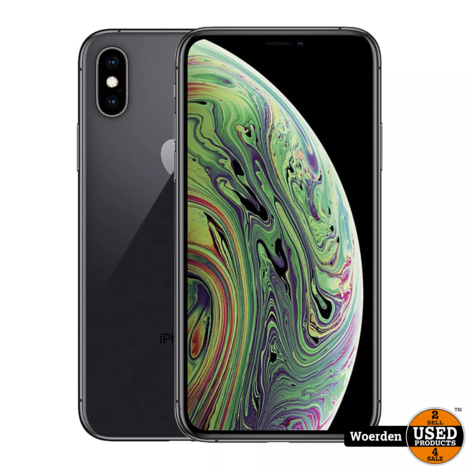 Apple iPhone XS Zwart | 64GB | Nieuwe Accu | Nette Staat